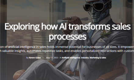 HOW AI TRANSFORMS SALES PROCESS FOR SUUCESSFUL BUSINESS GROWTH